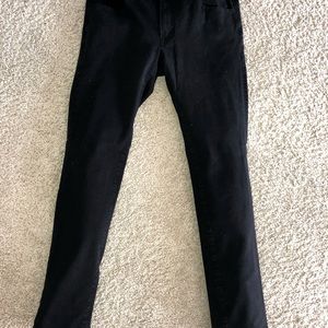 Uniqlo Black slim jeans (35x34) Condition:8/10